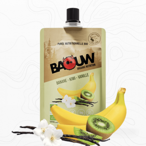 Compote banane - kiwi - vanille Bio