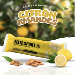 Barre énergétique citron amande